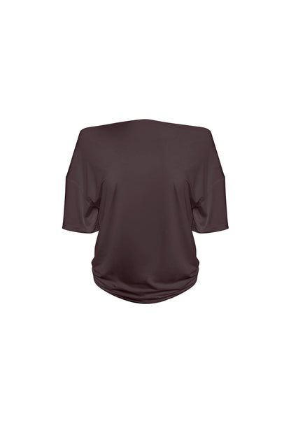 Lioness Fashion Trending WILDLANDS TEE - CHOCOLATE