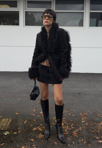 Lioness Fashion Recommended OUI OUI COAT - INK