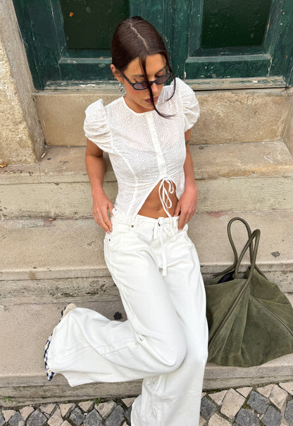 Lioness Fashion Best Price MUSE JEAN - PORCELAIN