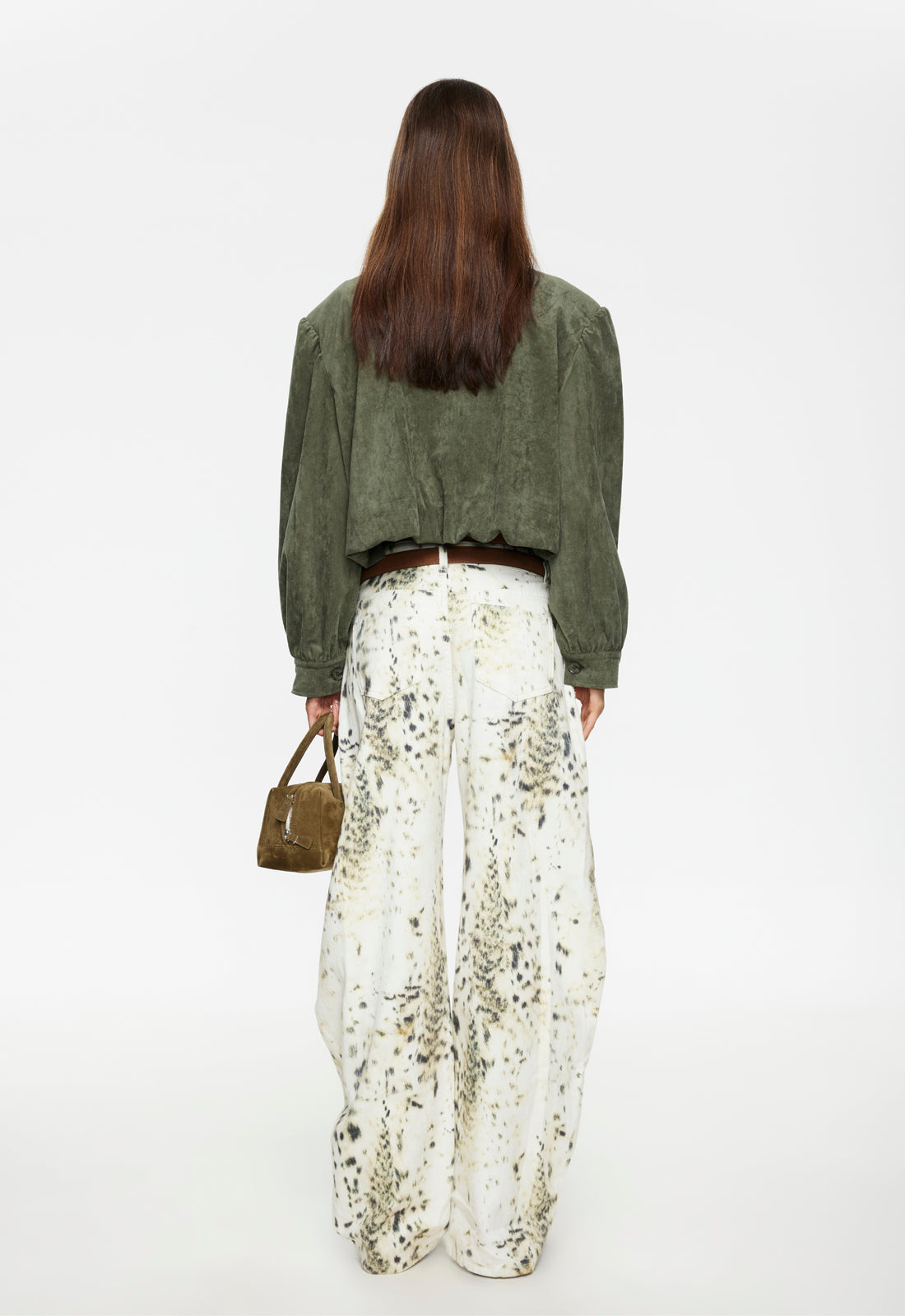 Lioness Fashion Everyday HORSESHOE JEAN - SNOW LEOPARD