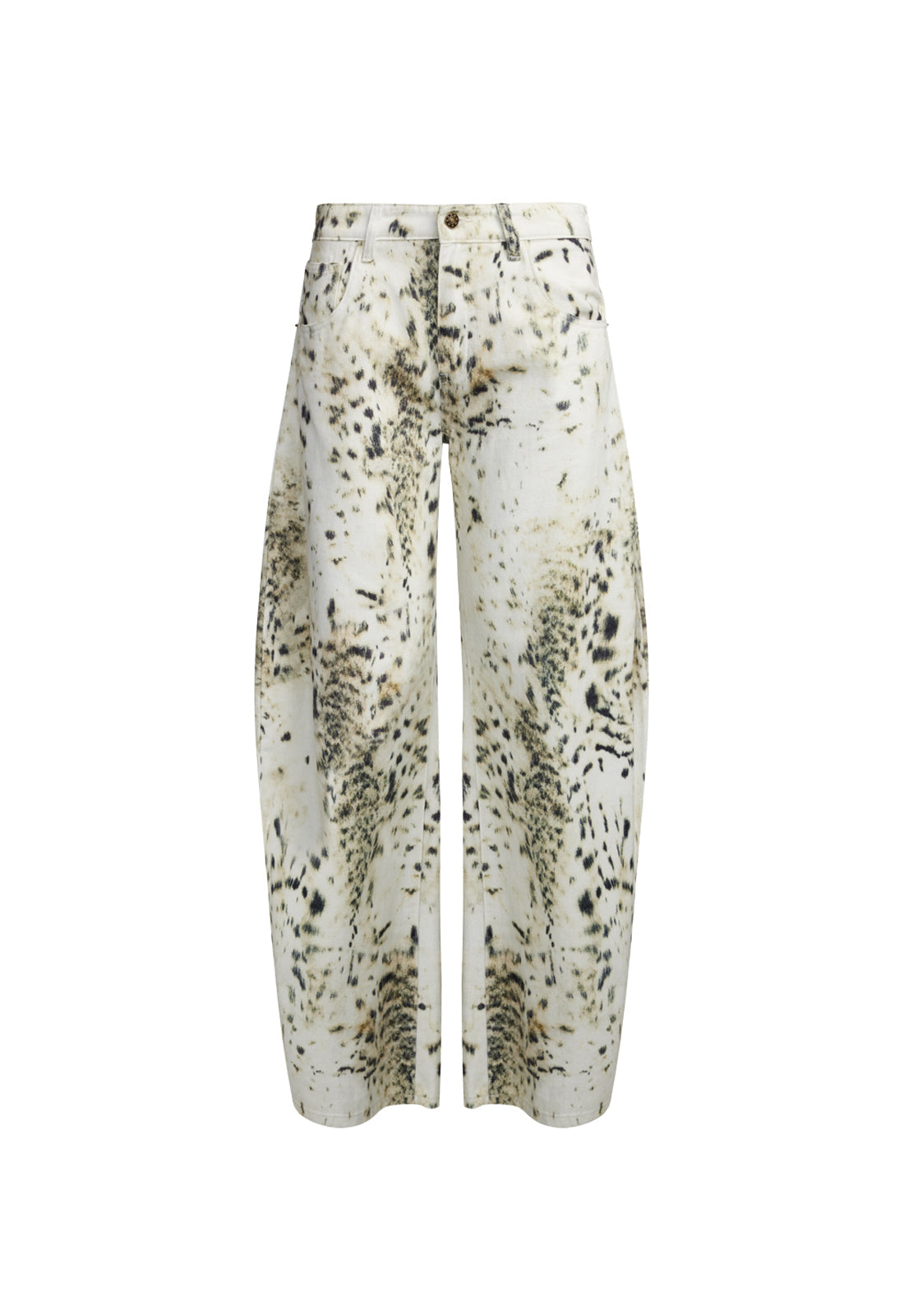 Lioness Fashion Everyday HORSESHOE JEAN - SNOW LEOPARD