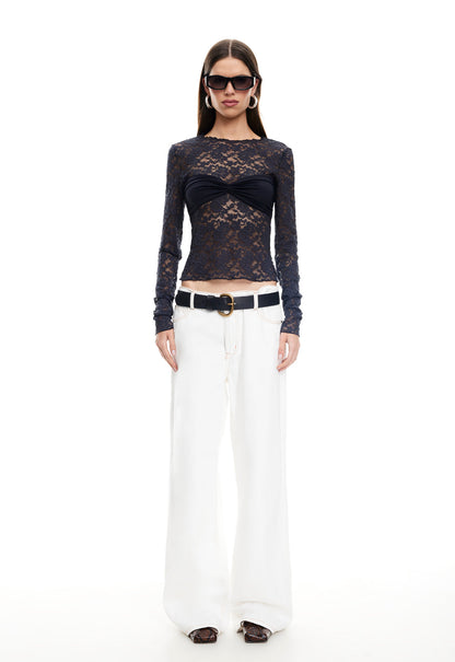 Lioness Fashion Signature TOP MODEL JEAN - PORCELAIN