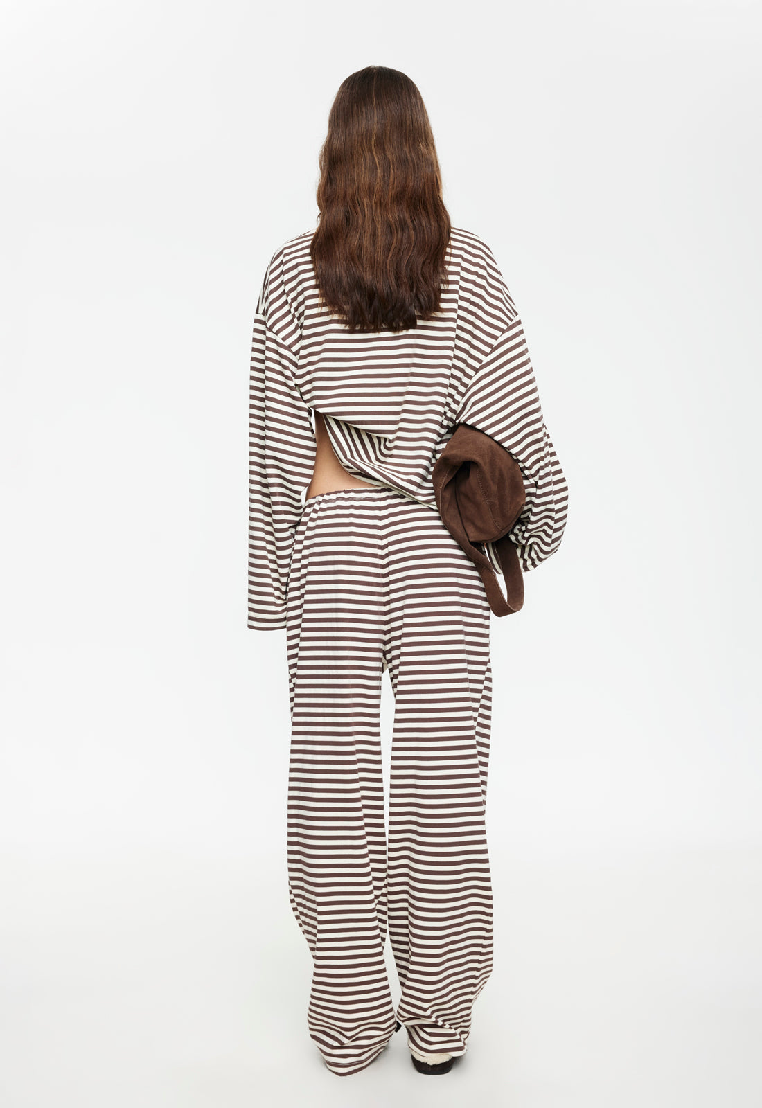 Lioness Fashion Special Offer BLOOM PANT - DARK CHOCOLATE STRIPE