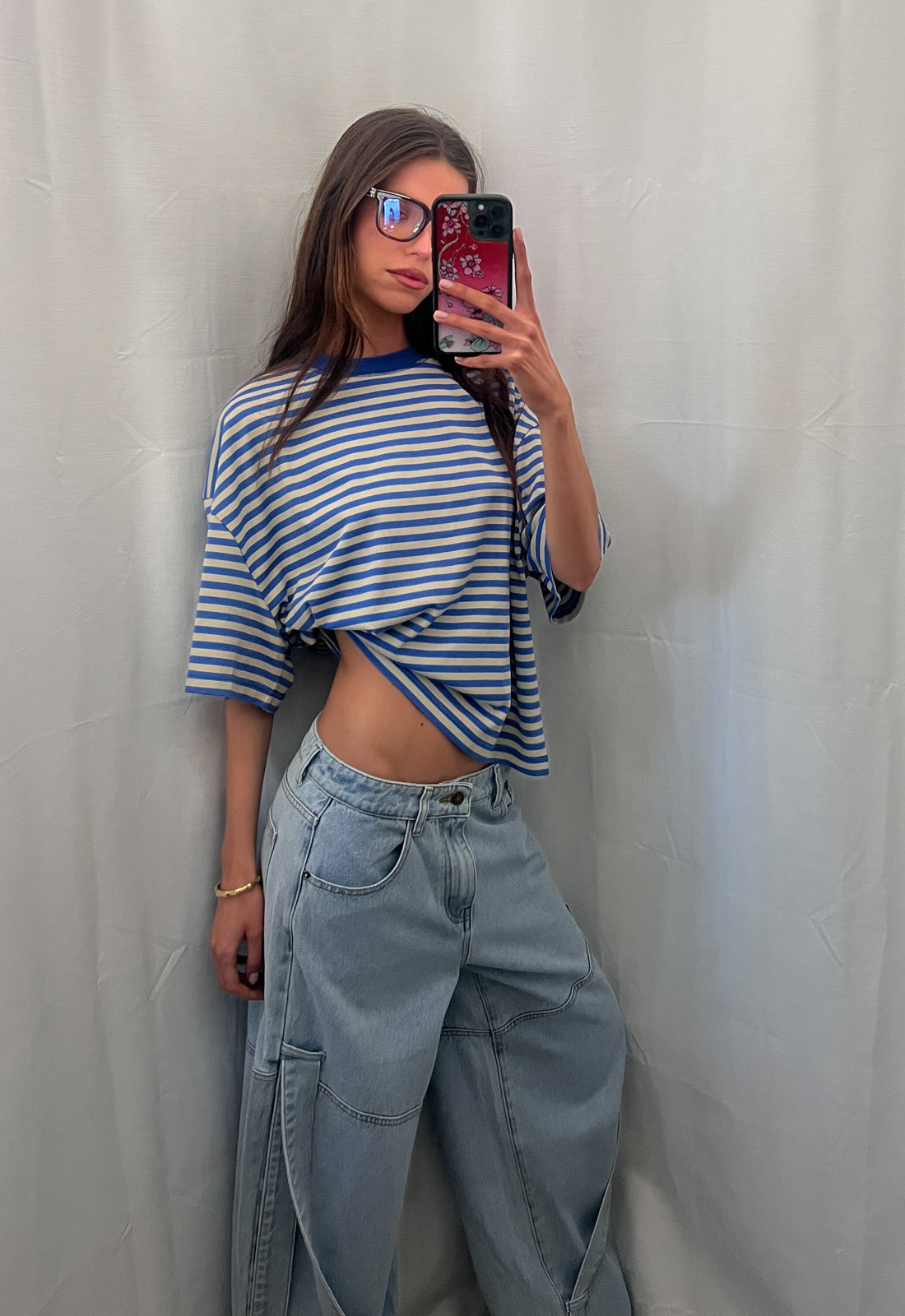 Lioness Fashion Value BLOOM SHORT SLEEVE - MICKEY BLUE STRIPE