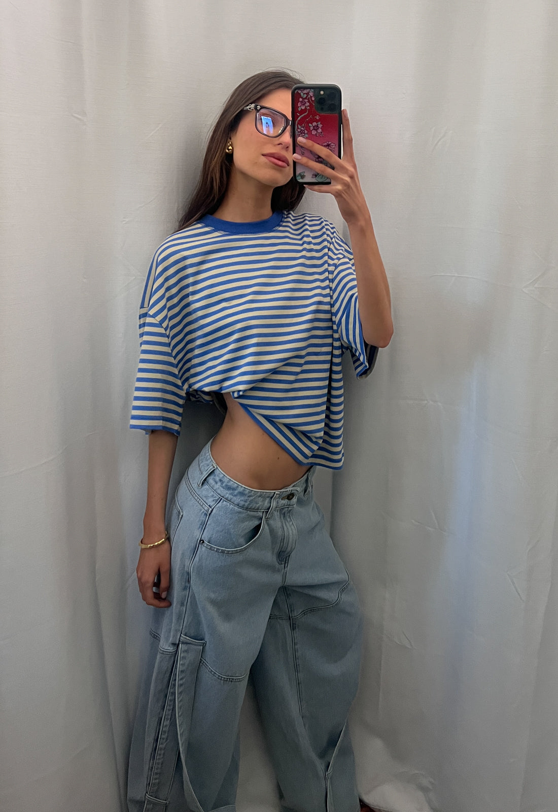 Lioness Fashion Value BLOOM SHORT SLEEVE - MICKEY BLUE STRIPE