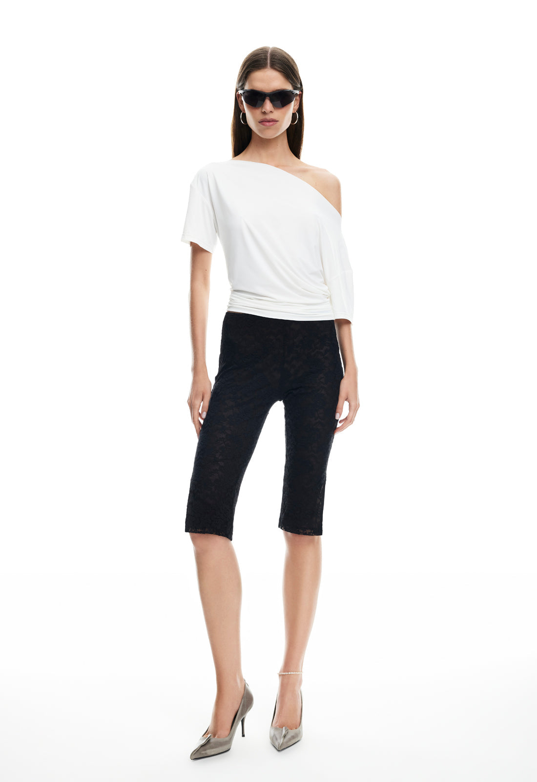 Lioness Fashion Best Price BABYDOLL CAPRI - NOIR
