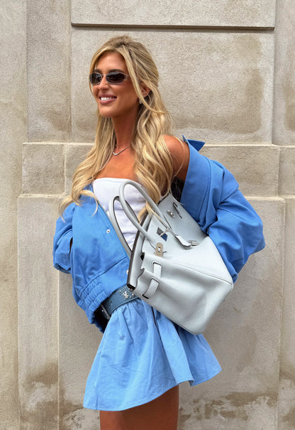 Lioness Fashion Everyday IT GIRL MINI DRESS - SKY