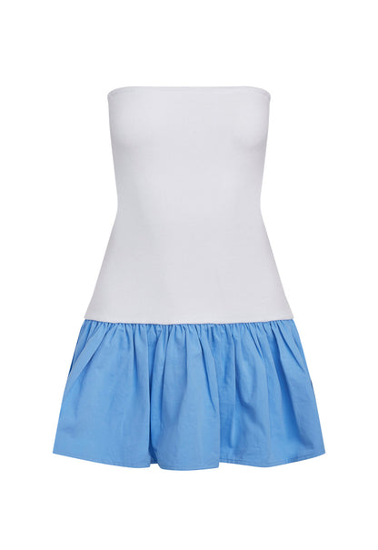Lioness Fashion Everyday IT GIRL MINI DRESS - SKY