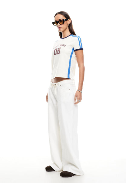 Lioness Fashion Smart Buy MON CHERIE TEE - PORCELAIN